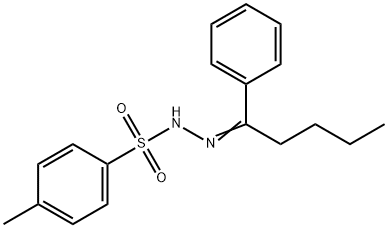 VALEROPHENONE TOSYLHYDRAZONE  MIXTURE O& Structure