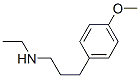 Benzenepropanamine, N-ethyl-4-methoxy- (9CI) Structure