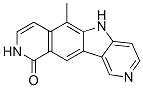 5,9-Dihydro-6-methyl-10H-pyrido[3',4':4,5]pyrrolo[2,3-g]isoquinolin-10-one Structure