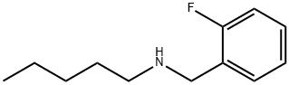 2-Fluoro-N-n-pentylbenzylaMine, 97% 구조식 이미지