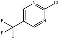 Pyrimidine, 2-chloro-5-(trifluoromethyl)- (9CI) 구조식 이미지