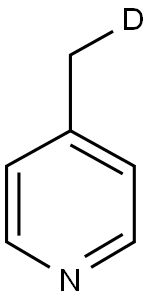 4-METHYL-D1-PYRIDINE Structure