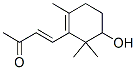 2-Hydroxy-5,7-megastigmadien-9-one 구조식 이미지