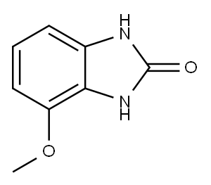 2H-Benzimidazol-2-one,1,3-dihydro-4-methoxy-(9CI) Structure