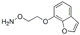 Hydroxylamine, O-[2-(7-benzofuranyloxy)ethyl]- (9CI) Structure