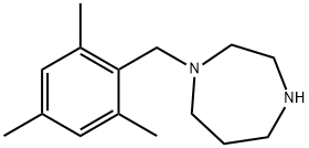 1-(MESITYLMETHYL)-1,4-DIAZEPANE 구조식 이미지