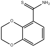 2,3-DIHYDRO-1,4-벤조디옥신-5-카르보티오아미드 구조식 이미지