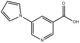 5-(1H-PYRROL-1-YL)NICOTINIC ACID 구조식 이미지