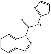 N-(2-THIAZOLYL)-1H-BENZOTRIAZOLE-1-CARB& Structure