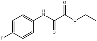 ETHYL 2-(4-FLUOROANILINO)-2-OXOACETATE Structure