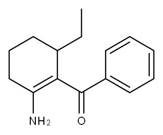 Methanone, (2-amino-6-ethyl-1-cyclohexen-1-yl)phenyl- (9CI) 구조식 이미지