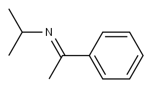 N-(A-METHYLBENZYLIDENE)ISOPROPYLAMINE Structure