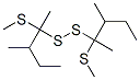 Methyl[2-methyl-1-(methylthio)butyl] persulfide 구조식 이미지