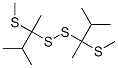 Methyl[1-methyl-1-(methylthio)propyl] persulfide Structure