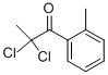 1-Propanone, 2,2-dichloro-1-(2-methylphenyl)- (9CI) 구조식 이미지