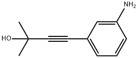 4-(3-AMINOPHENYL)-2-METHYL-3-BUTYN-2-OL Structure