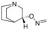 Formaldehyde, O-(3R)-1-azabicyclo[2.2.2]oct-3-yloxime (9CI) 구조식 이미지