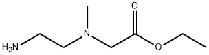 Glycine, N-(2-aminoethyl)-N-methyl-, ethyl ester (9CI) 구조식 이미지