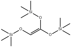 Tris(trimethylsilyloxy)ethylene Structure