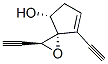 1-Oxaspiro[2.4]hept-6-en-4-ol, 2,7-diethynyl-, (2S,3S,4R)- (9CI) 구조식 이미지