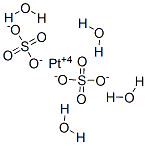 PLATINUM SULFATE TETRAHYDRATE Structure