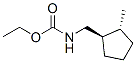 Carbamic acid, [(2-methylcyclopentyl)methyl]-, ethyl ester, trans- (9CI) 구조식 이미지