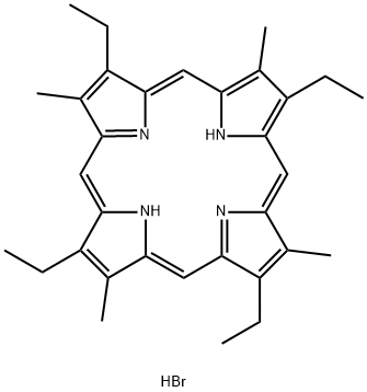 ETIOPORPHYRIN I DIHYDROBROMIDE Structure