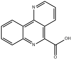 BENZO[H][1,6]NAPHTHYRIDINE-5-CARBOXYLIC ACID 구조식 이미지