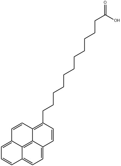 1-PYRENEDODECANOIC ACID 구조식 이미지