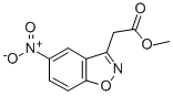 METHYL 2-(5-NITROBENZO[D]ISOXAZOL-3-YL)ACETATE Structure