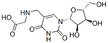 5-(((carboxymethyl)amino)methyl)uridine 구조식 이미지