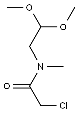 2-CHLORO-N-(2,2-DIMETHOXYETHYL)-N-METHYL ACETAMIDE 구조식 이미지
