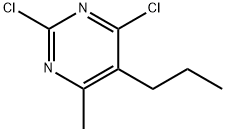 2,4-DICHLORO-6-METHYL-5-PROPYLPYRIMIDINE Structure