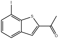 1-(7-IODO-BENZO[B]THIOPHEN-2-YL)-ETHANONE Structure