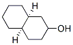 2-Naphthalenol, decahydro-, (4aR,8aS)- (9CI) 구조식 이미지