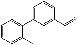 3-(2,6-Dimethylphenyl)benzaldehyde Structure