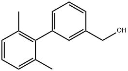 3-(2,6-Dimethylphenyl)benzyl alcohol 구조식 이미지