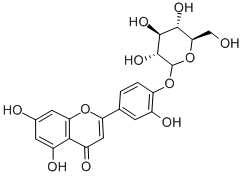 LUTEOLIN-4'-O-GLUCOSIDE Structure