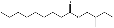 2-methylbutyl nonan-1-oate Structure