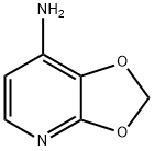 1,3-Dioxolo[4,5-b]pyridin-7-amine(9CI) 구조식 이미지