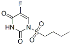 1-Butylsulfonyl-5-fluorouracil Structure
