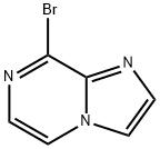 8-Bromoimidazo[1,2-a]pyrazine 구조식 이미지