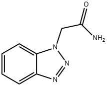 2-BENZOTRIAZOL-1-YL-ACETAMIDE Structure