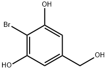 1,3-Benzenediol, 2-bromo-5-(hydroxymethyl)- (9CI) Structure