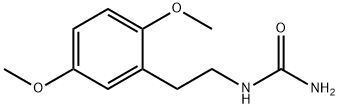 (2,5-Dimethoxyphenethyl)urea 구조식 이미지