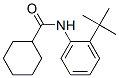 Cyclohexanecarboxamide, N-[2-(1,1-dimethylethyl)phenyl]- (9CI) 구조식 이미지