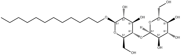 n-Dodecyl-beta-D-maltoside 구조식 이미지