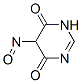 4,6(1H,5H)-Pyrimidinedione, 5-nitroso- (9CI) 구조식 이미지