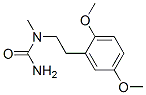 N-(2,5-Dimethoxyphenethyl)-N-methylurea 구조식 이미지