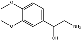 2-아미노-1-(3,4-다이메톡시-페닐)-에탄올 구조식 이미지